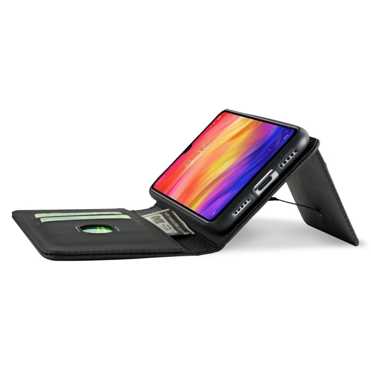 For Xiaomi Redmi Note 7 / 7 Pro / 7S Strong Magnetism Shockproof Horizontal Flip Liquid Feel Leather Case with Holder & Card Slots & Wallet