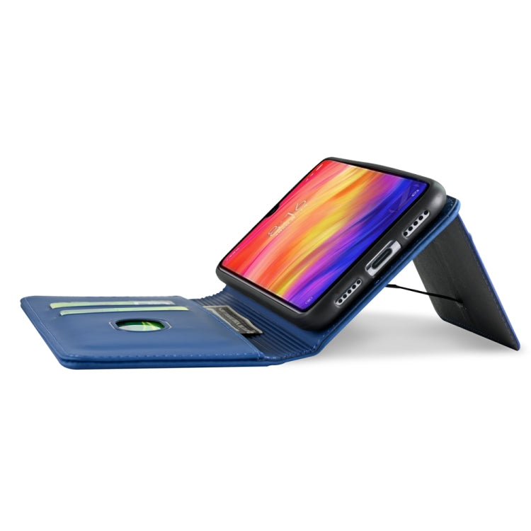 For Xiaomi Redmi Note 7 / 7 Pro / 7S Strong Magnetism Shockproof Horizontal Flip Liquid Feel Leather Case with Holder & Card Slots & Wallet