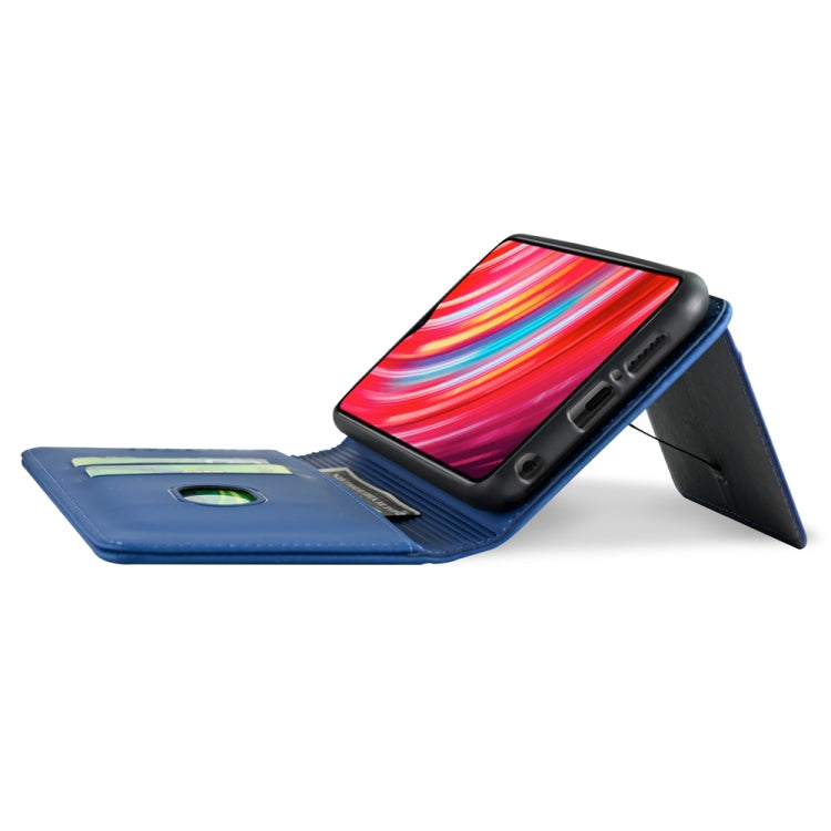 For Xiaomi Redmi Note 8 Pro Strong Magnetism Shockproof Horizontal Flip Liquid Feel Leather Case with Holder & Card Slots & Wallet