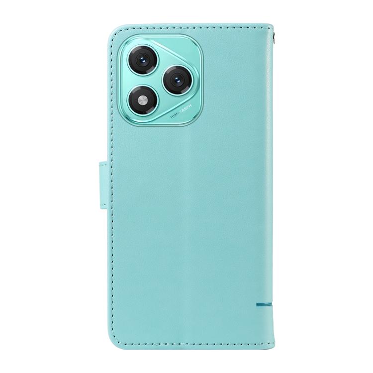 For Honor 400 Lite Global Adorable Cat Embossed Pattern Flip Leather Phone Case