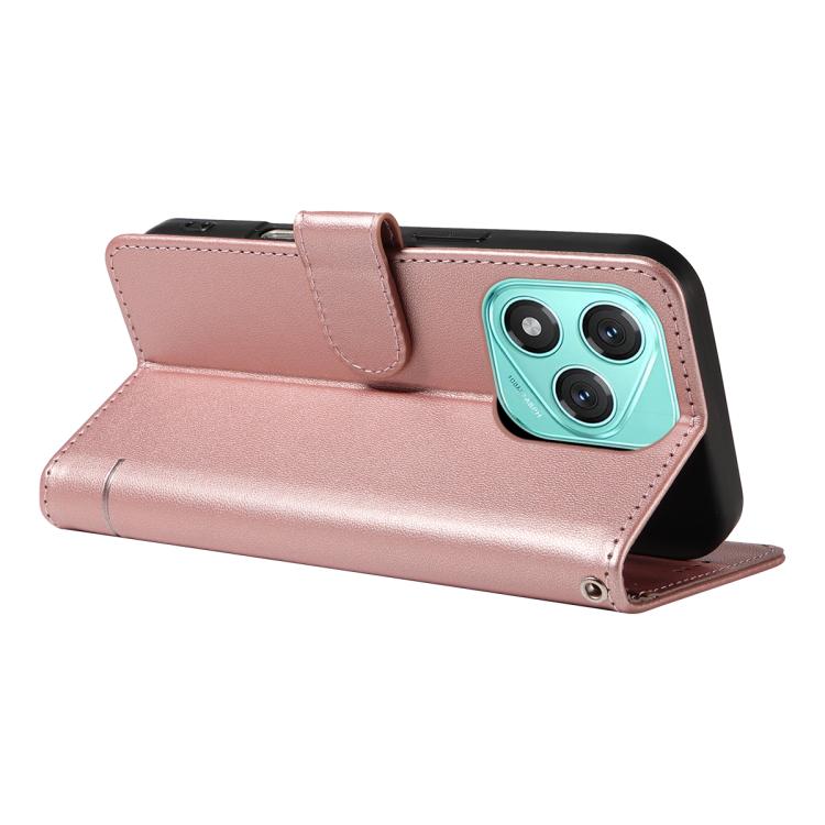 For Honor 400 Lite Global Adorable Cat Embossed Pattern Flip Leather Phone Case