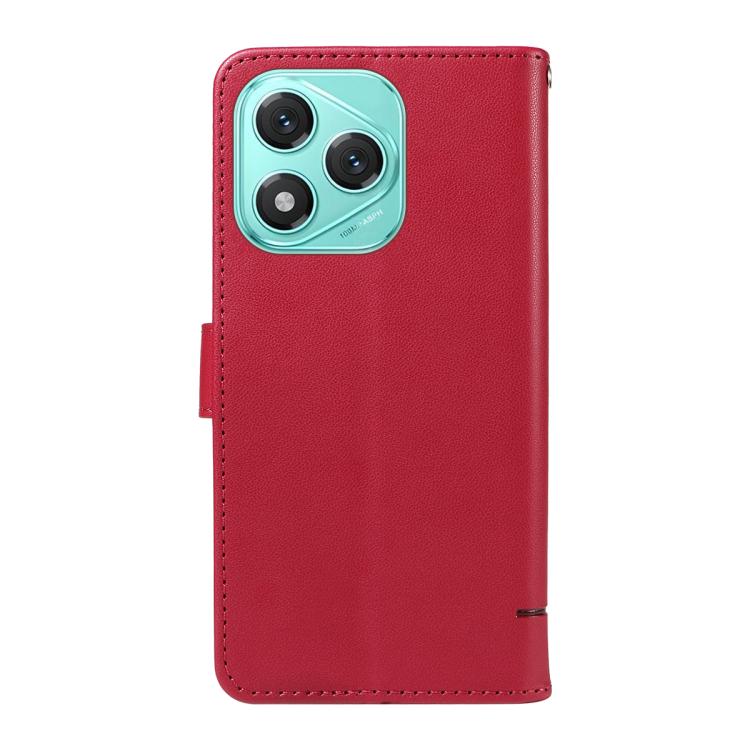For Honor 400 Lite Global Adorable Cat Embossed Pattern Flip Leather Phone Case