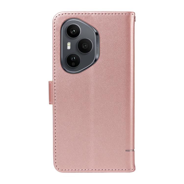 For Honor 400 Pro Global 160.8mm Adorable Cat Embossed Pattern Flip Leather Phone Case
