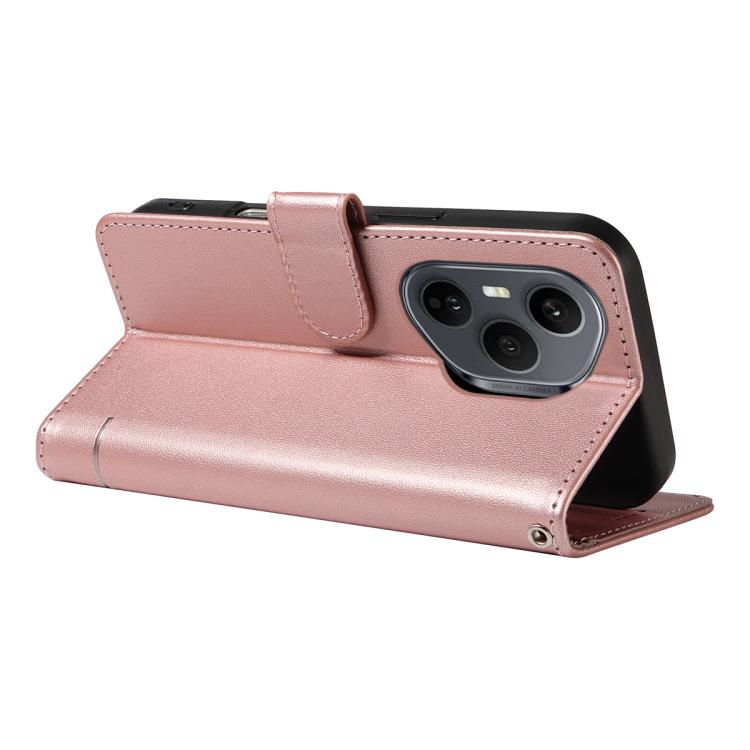 For Honor 400 Pro Global 160.8mm Adorable Cat Embossed Pattern Flip Leather Phone Case