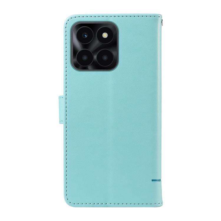 For Honor X6c / X6b / X6a / X5b Adorable Cat Embossed Pattern Flip Leather Phone Case