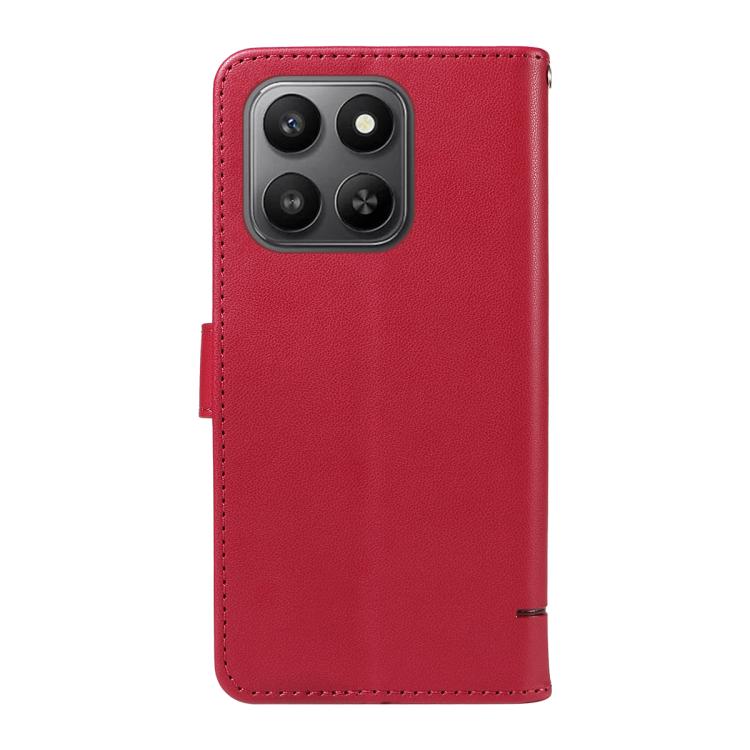 For Honor 400 Smart 5G Adorable Cat Embossed Pattern Flip Leather Phone Case