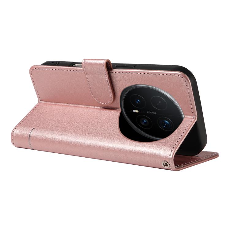 For Honor Magic8 Pro Adorable Cat Embossed Pattern Flip Leather Phone Case