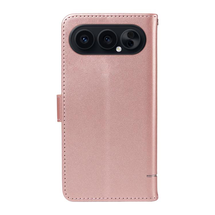 For Honor 500/500 Pro Global 155.8mm Adorable Cat Embossed Pattern Flip Leather Phone Case