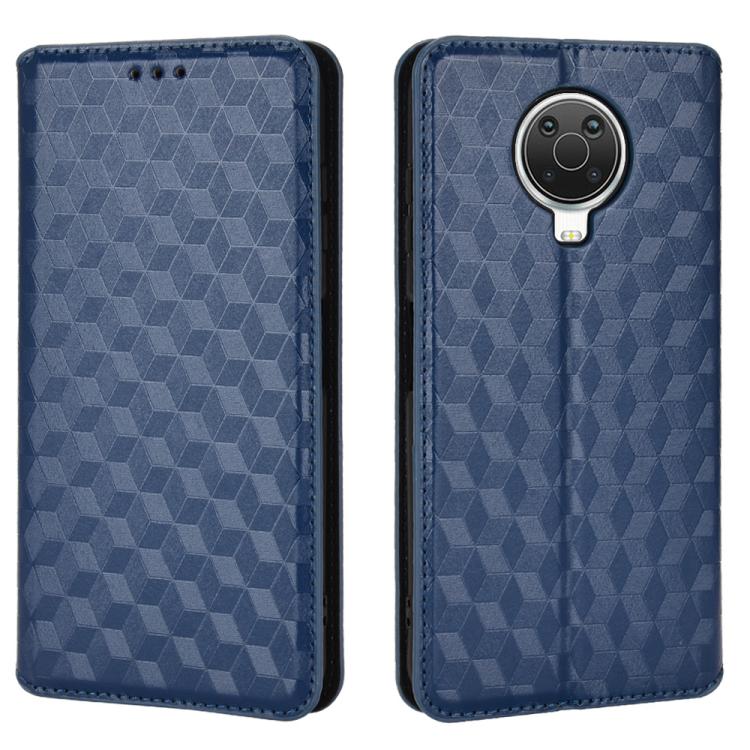 For Nokia G10 / Nokia G20 Cubic Grid Texture Flip Leather Phone Case