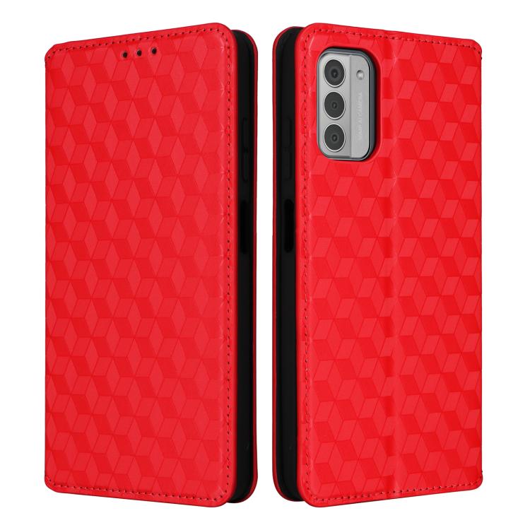For Nokia G42 / Nokia G310 Cubic Grid Texture Flip Leather Phone Case