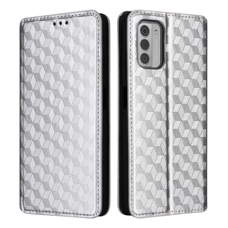 For Nokia G42 / Nokia G310 Cubic Grid Texture Flip Leather Phone Case