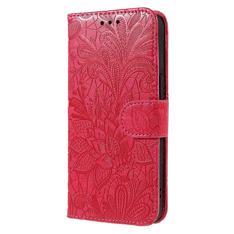 For Redmi Note 14 5G Global Lace Flower Embossing Flip Leather Phone Case
