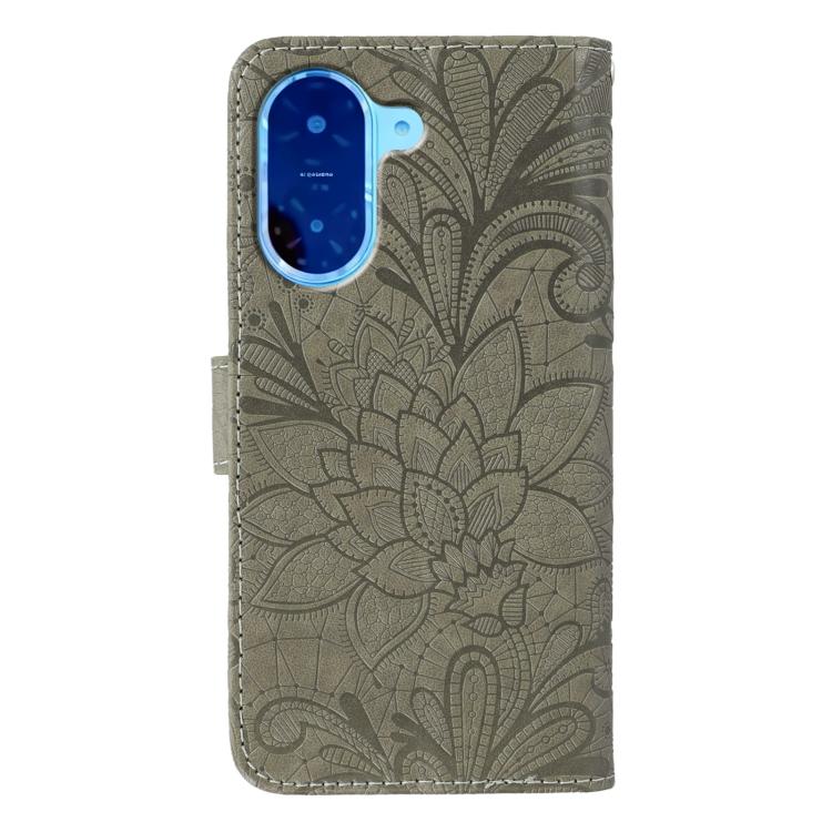 For Redmi A5 4G 173.3mm Lace Flower Embossing Flip Leather Phone Case