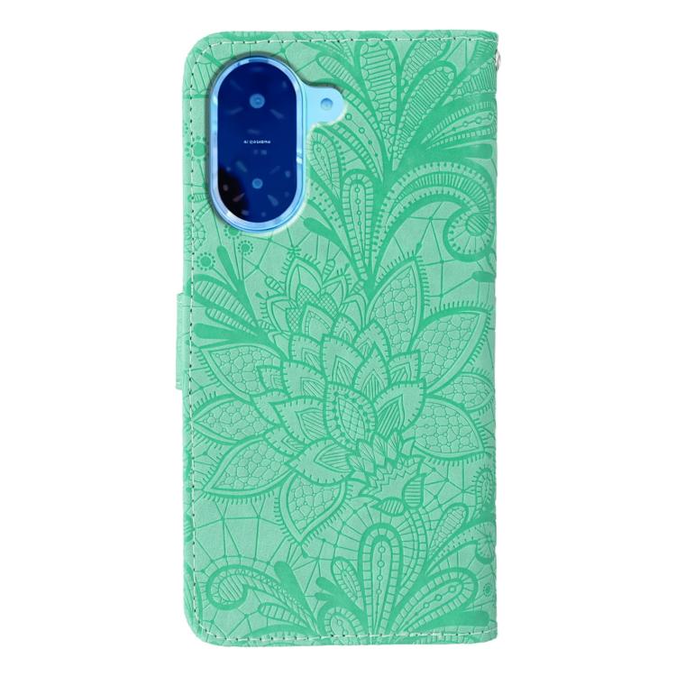For Redmi A5 4G 173.3mm Lace Flower Embossing Flip Leather Phone Case
