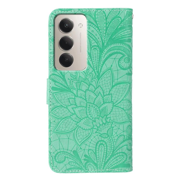For Redmi 15 5G Global / 15 4G SEA Lace Flower Embossing Flip Leather Phone Case
