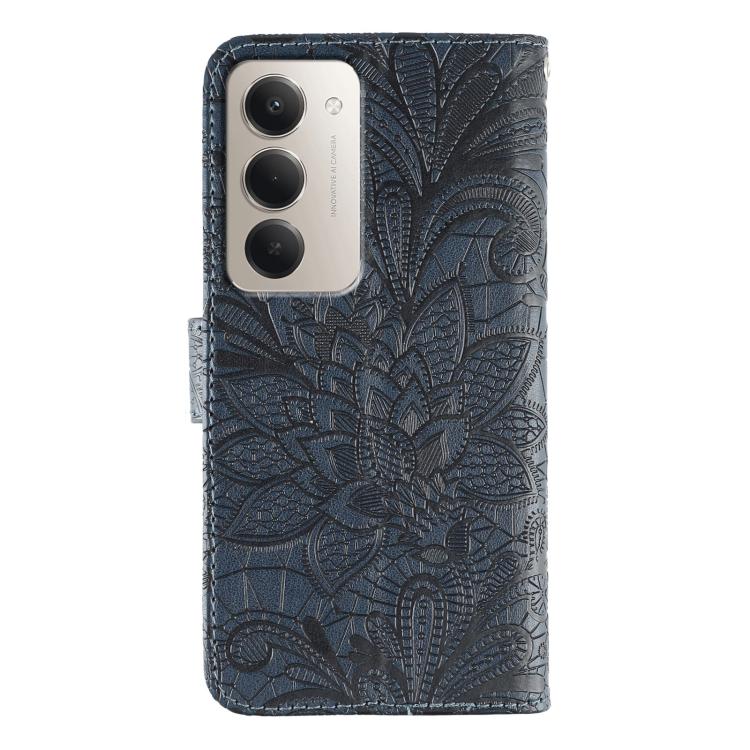 For Redmi 15 5G Global / 15 4G SEA Lace Flower Embossing Flip Leather Phone Case