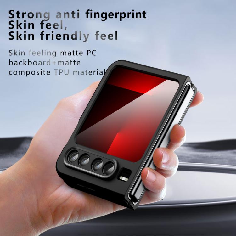 For Huawei Pura X Armor MagSafe Precise Hole PC Hybrid TPU Phone Case - Frosted Black