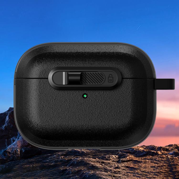 For AirPods Pro Starry Texture Lock Buckle Shockproof Earphones Case