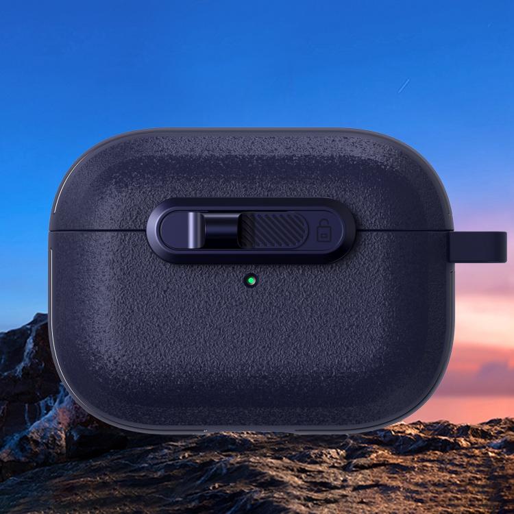 For AirPods Pro 2 Starry Texture Lock Buckle Shockproof Earphones Case