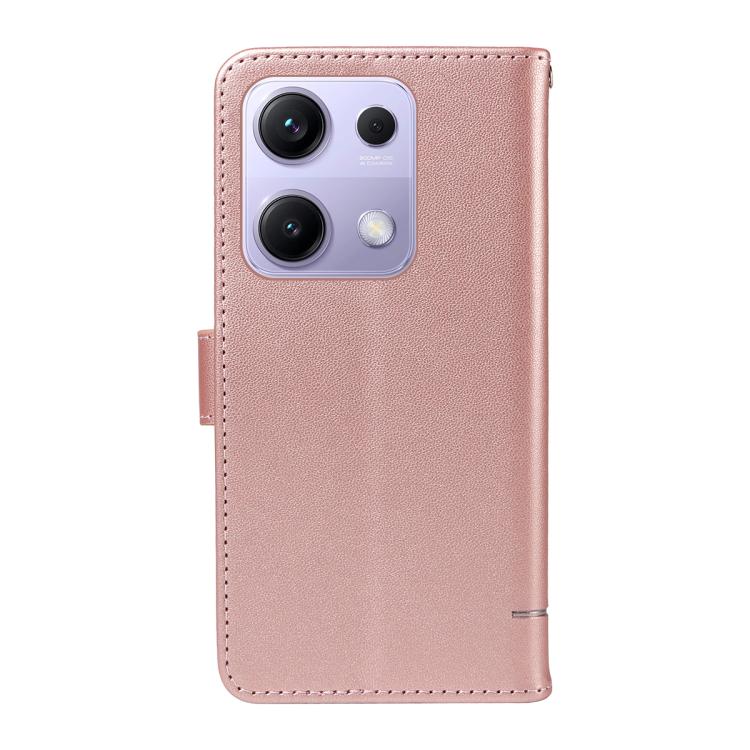 For Xiaomi Poco M6 Pro 4G Global Adorable Cat Embossed Pattern Flip Leather Phone Case