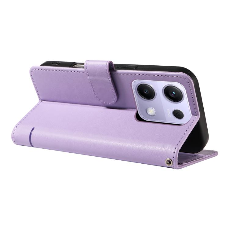 For Xiaomi Poco M6 Pro 4G Global Adorable Cat Embossed Pattern Flip Leather Phone Case