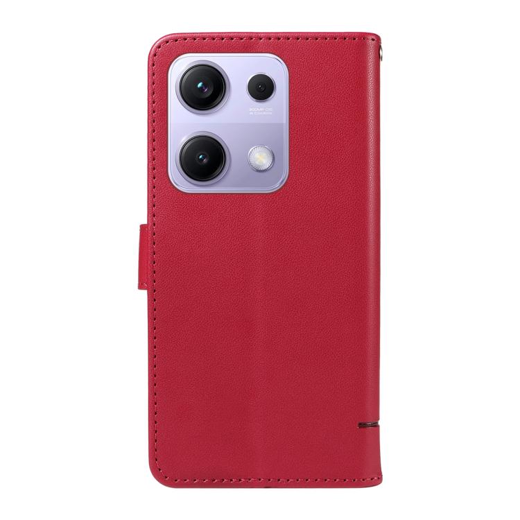 For Xiaomi Poco M6 Pro 4G Global Adorable Cat Embossed Pattern Flip Leather Phone Case