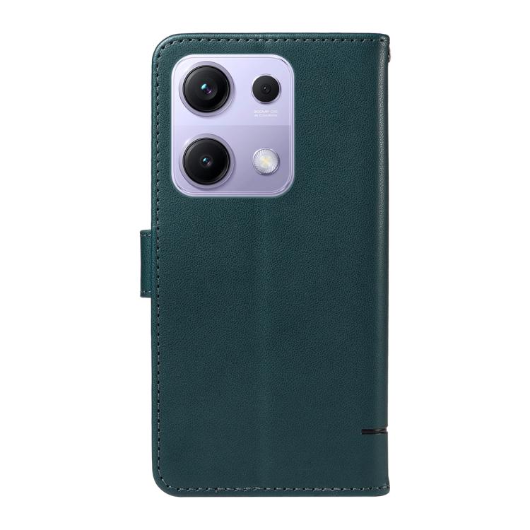 For Xiaomi Poco M6 Pro 4G Global Adorable Cat Embossed Pattern Flip Leather Phone Case