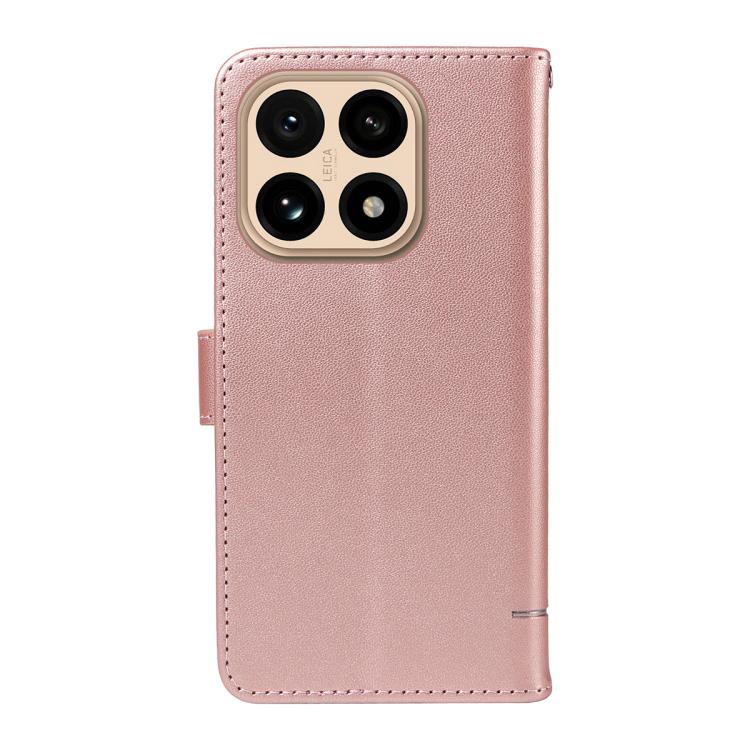 For Xiaomi 15T 5G Adorable Cat Embossed Pattern Flip Leather Phone Case