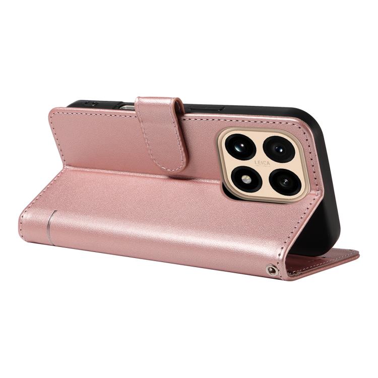 For Xiaomi 15T 5G Adorable Cat Embossed Pattern Flip Leather Phone Case