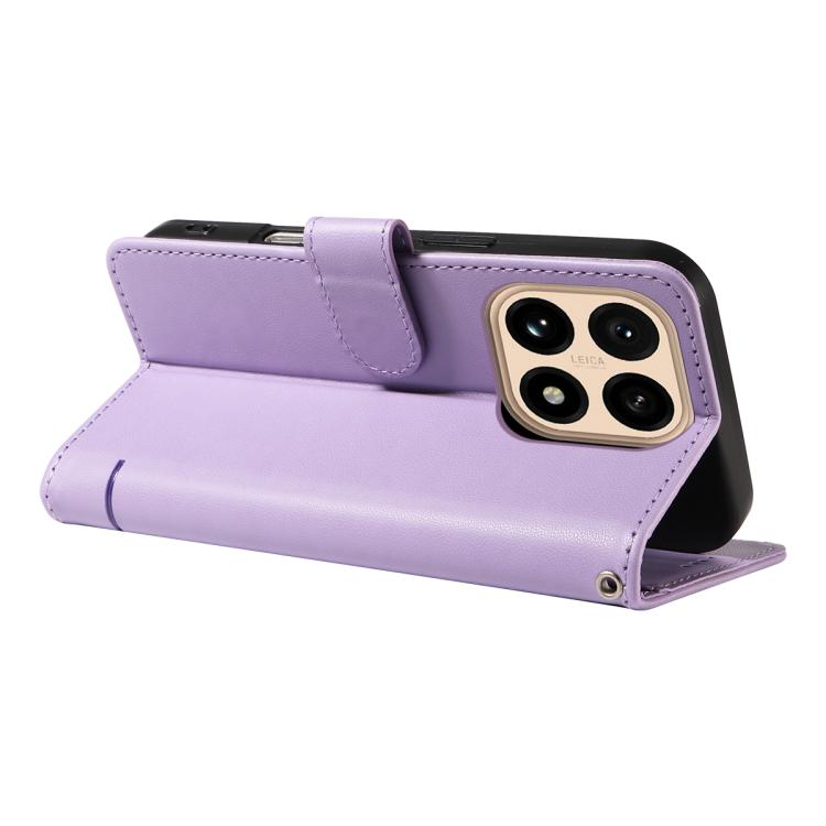 For Xiaomi 15T 5G Adorable Cat Embossed Pattern Flip Leather Phone Case