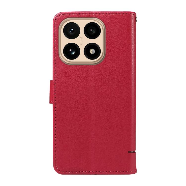 For Xiaomi 15T 5G Adorable Cat Embossed Pattern Flip Leather Phone Case