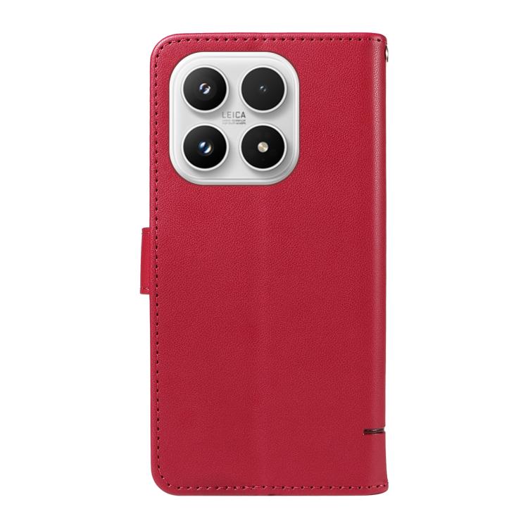 For Xiaomi 17 Adorable Cat Embossed Pattern Flip Leather Phone Case