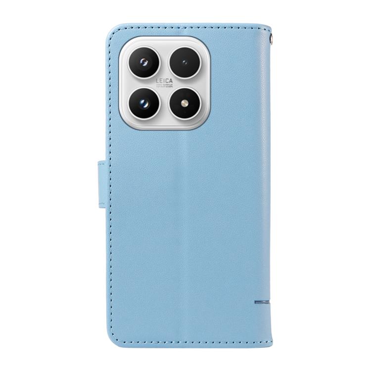 For Xiaomi 17 Adorable Cat Embossed Pattern Flip Leather Phone Case