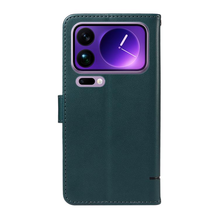 For Xiaomi 17 Pro Max Adorable Cat Embossed Pattern Flip Leather Phone Case