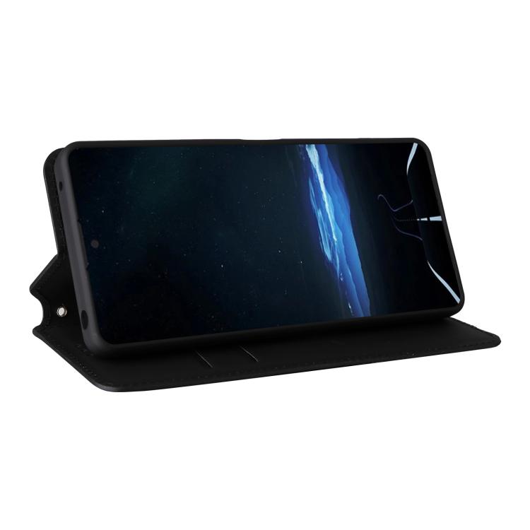 For Sony Xperia 1 VIII Cubic Grid Texture Flip Leather Phone Case