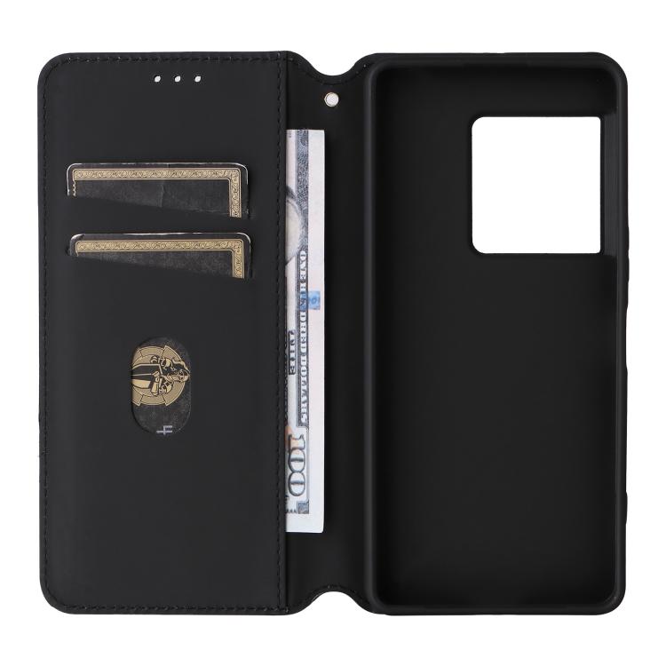 For Sony Xperia 1 VIII Cubic Grid Texture Flip Leather Phone Case