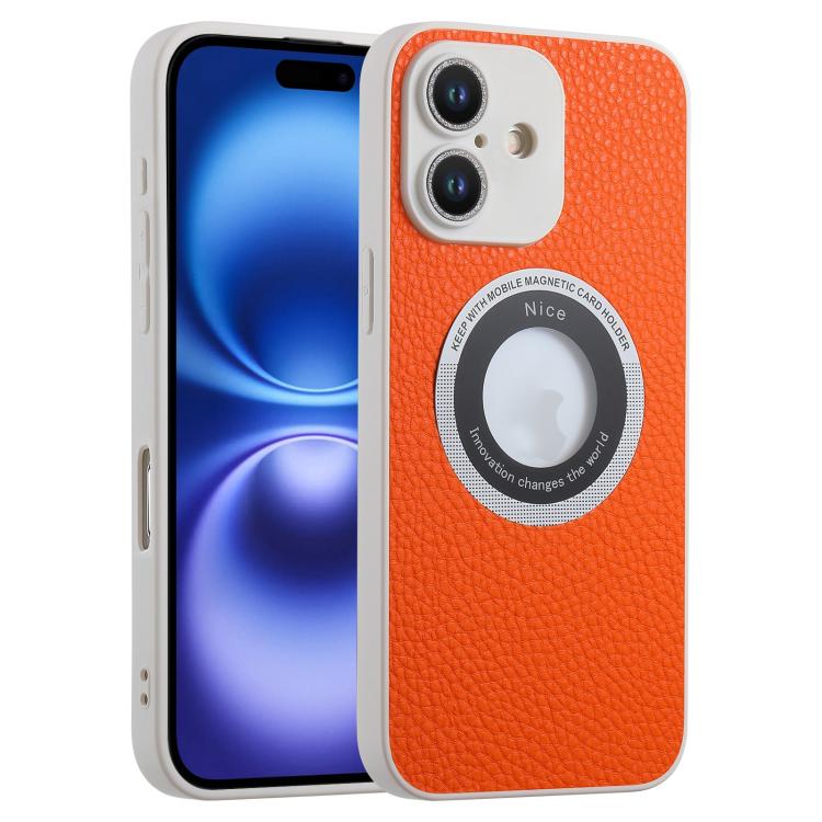 For iPhone 16 Glitter Lens MagSafe Magnetic Phone Case