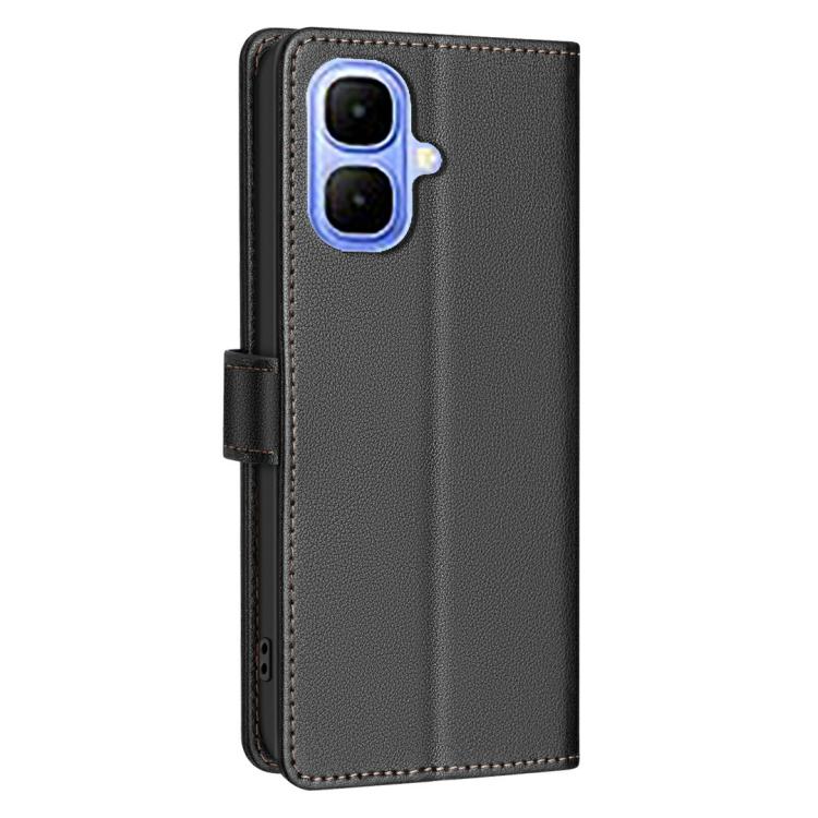 For Infinix Smart 10 4G Litchi Texture RFID Anti-theft Leather Phone Case