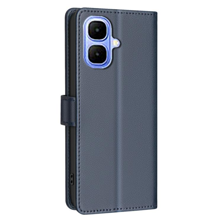 For Infinix Smart 10 4G Litchi Texture RFID Anti-theft Leather Phone Case