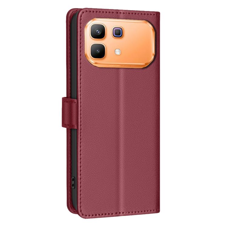 For Infinix Note 60 5G/60 Pro 5G Litchi Texture RFID Anti-theft Leather Phone Case