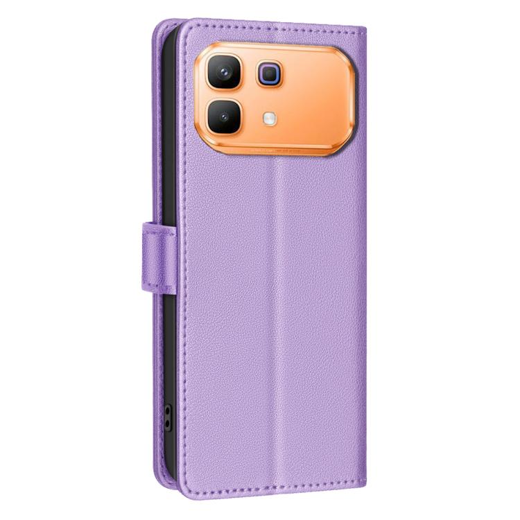 For Infinix Note 60 5G/60 Pro 5G Litchi Texture RFID Anti-theft Leather Phone Case
