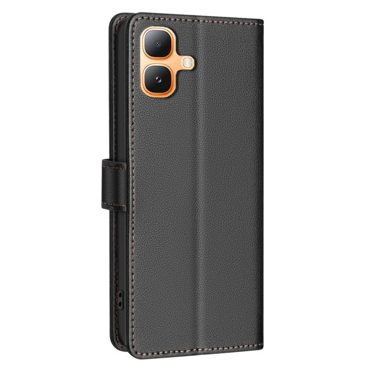 For Infinix Smart 20 4G Litchi Texture RFID Anti-theft Leather Phone Case