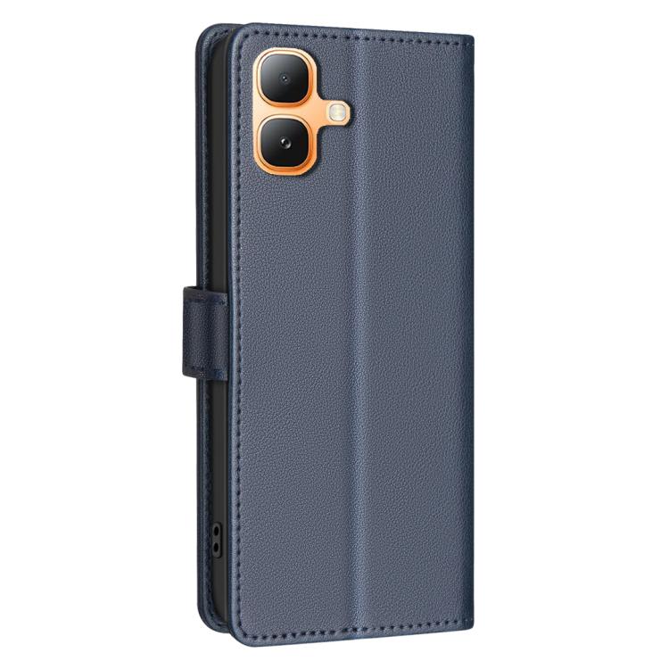For Infinix Smart 20 4G Litchi Texture RFID Anti-theft Leather Phone Case