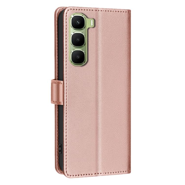 For Infinix Hot 70 5G Litchi Texture RFID Anti-theft Leather Phone Case