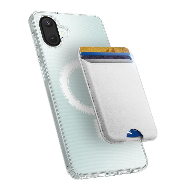 For Samsung Galaxy A07 / M17e / F07e MagSafe Magnetic Acrylic TPU Phone Case - Transparent