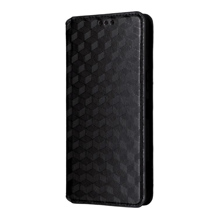 For OnePlus 13T Cubic Grid Texture Flip Leather Phone Case