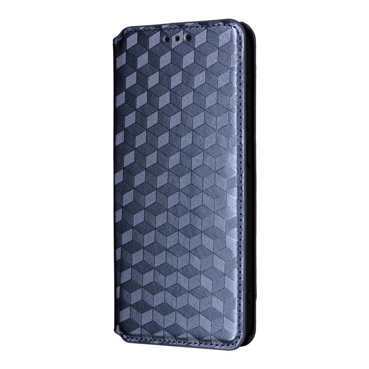 For OnePlus 13T Cubic Grid Texture Flip Leather Phone Case