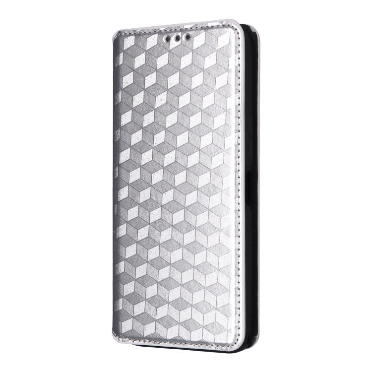 For OnePlus 13T Cubic Grid Texture Flip Leather Phone Case