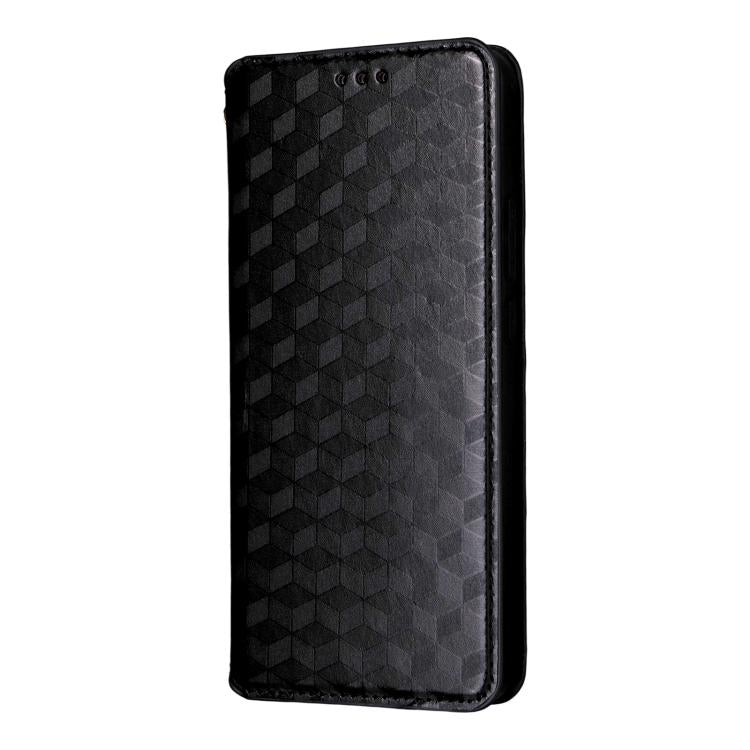 For OnePlus Nord CE5 / Ace 5 Racing Cubic Grid Texture Flip Leather Phone Case