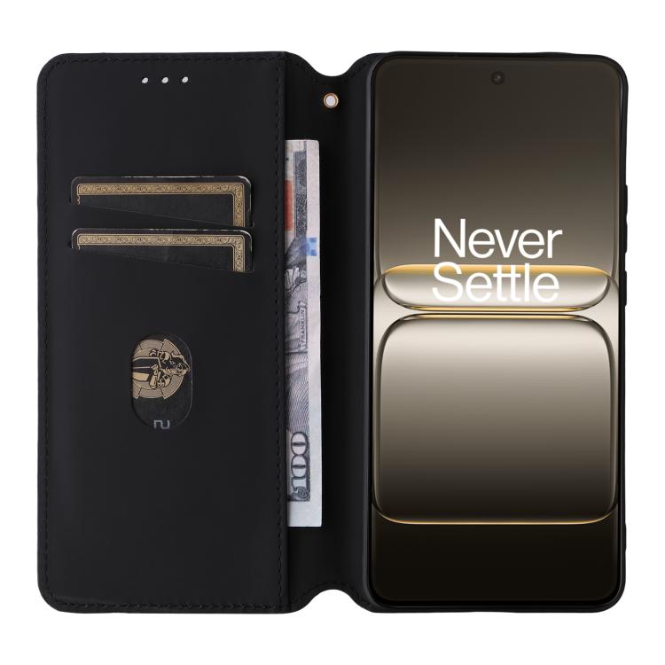 For OnePlus Nord CE5 / Ace 5 Racing Cubic Grid Texture Flip Leather Phone Case